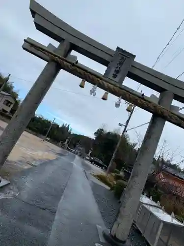 別府八幡宮の鳥居