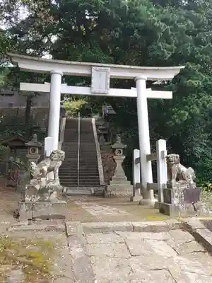 大川八幡神社の鳥居