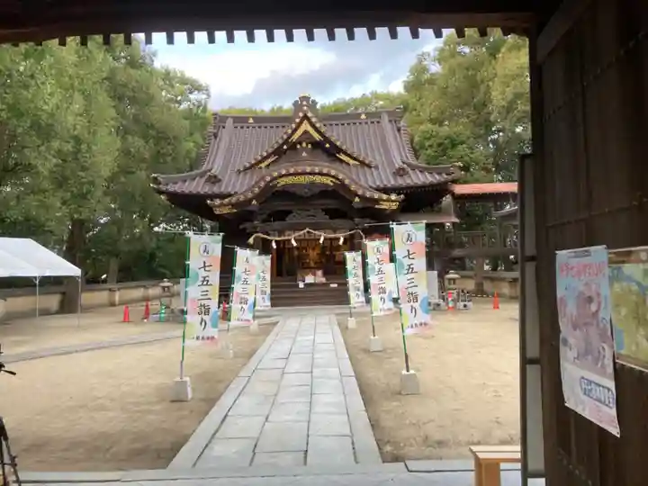 三津厳島神社の本殿・本堂
