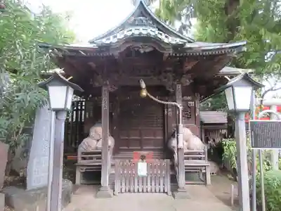 千住本氷川神社の本殿・本堂