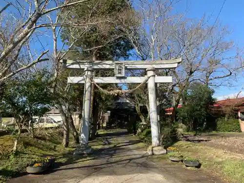 山神社の鳥居