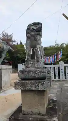 八幡神社の狛犬