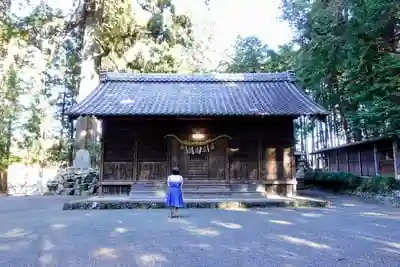 八名井神社の本殿