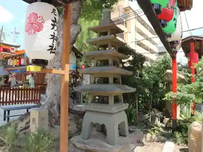 尼崎えびす神社の塔