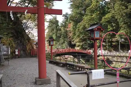 神橋(二荒山神社)の鳥居