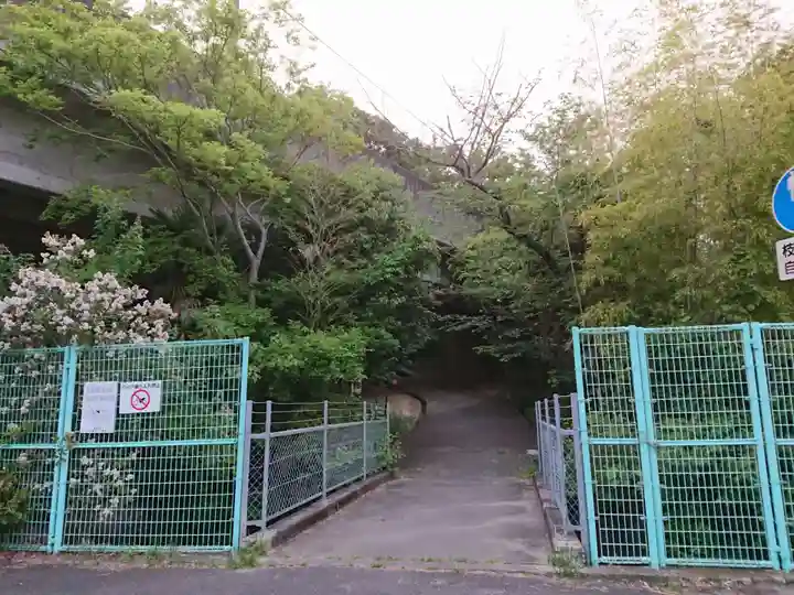 白山神社の周辺