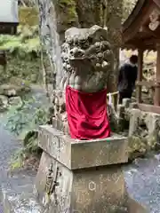 貴船神社奥宮の狛犬