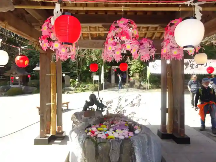 出雲大社相模分祠の手水舎