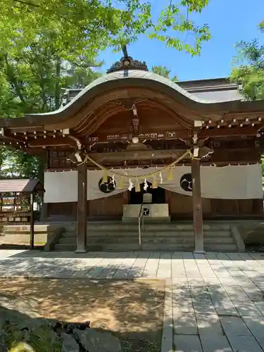 川中島古戦場八幡社の本殿