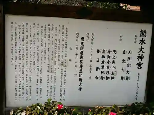 熊本大神宮の歴史