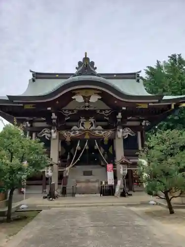 諏訪神社の本殿・本堂