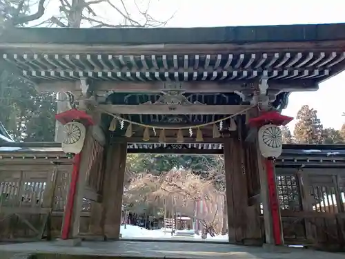 伊佐須美神社の山門