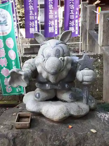 下野 星宮神社の狛犬