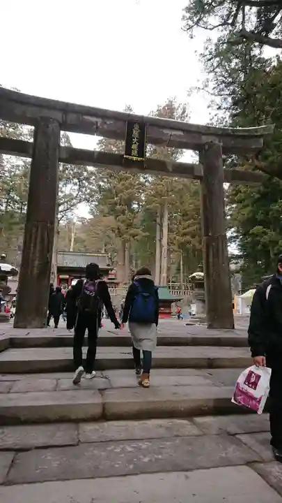 日光東照宮の鳥居