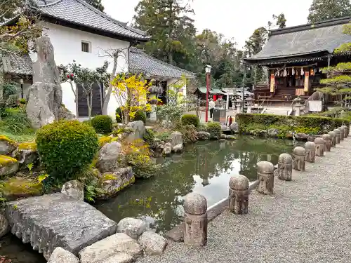 沙沙貴神社の庭園