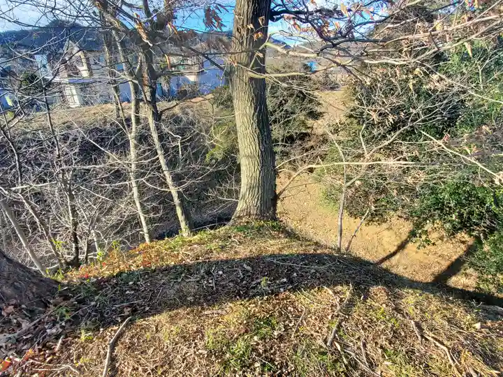 赤見城の祠跡(栃木県)