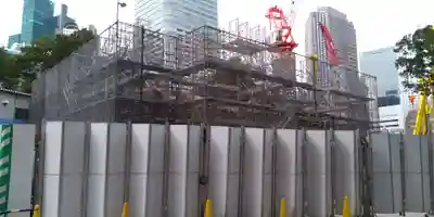 西久保八幡神社の周辺