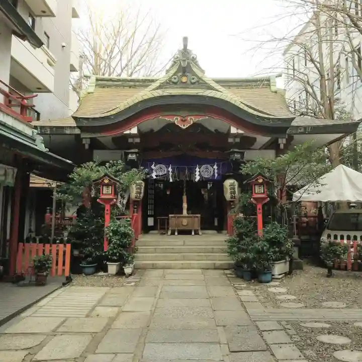 三崎稲荷神社の本殿・本堂