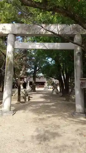 小垣江神明神社の鳥居