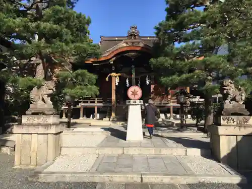 大将軍八神社の狛犬