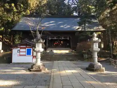 河口浅間神社の本殿・本堂