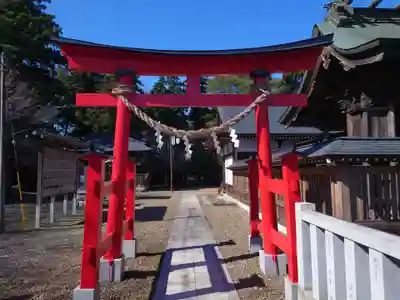 結城諏訪神社の鳥居