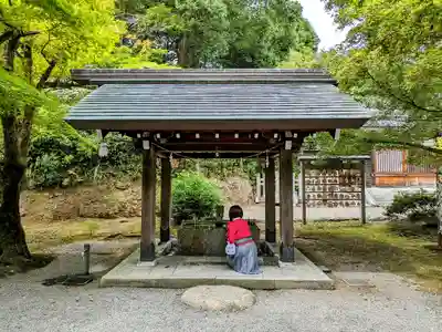 足羽神社の手水舎