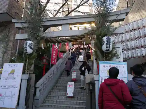 十番稲荷神社の鳥居