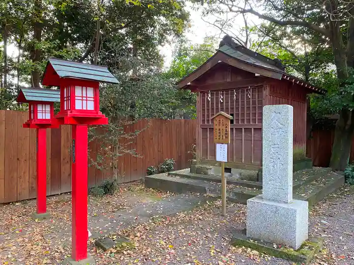 鷲宮神社の末社・摂社