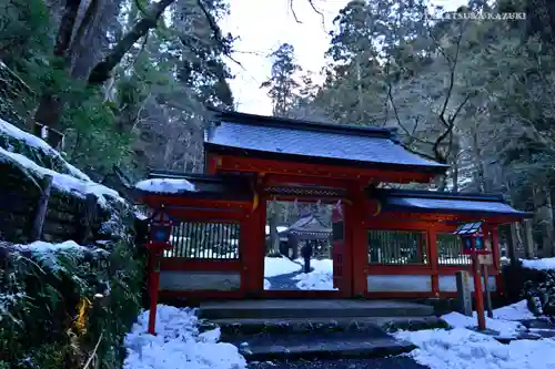 貴船神社奥宮の山門・神門