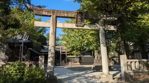 牛嶋神社の鳥居