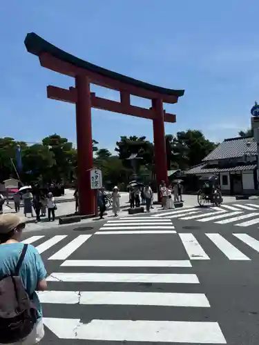 鶴岡八幡宮の鳥居