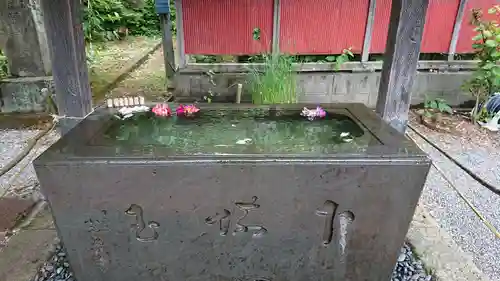 前玉神社の手水