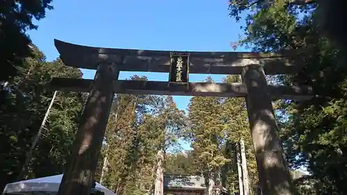 日光東照宮の鳥居