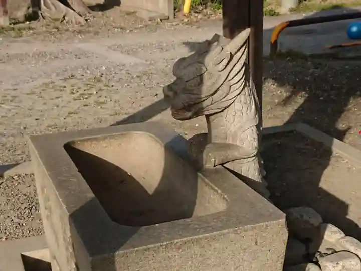 社宮司社の手水舎