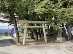熊野居合両神社の鳥居