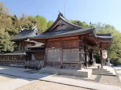 賣豆紀神社の本殿