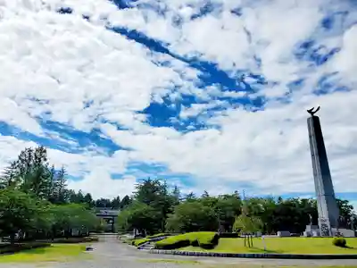 開成山大神宮の周辺