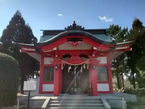 内間木神社の本殿