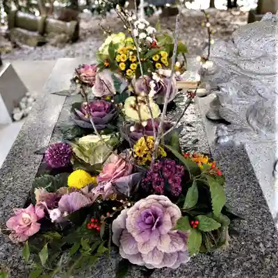 滑川神社 - 仕事と子どもの守り神の手水舎