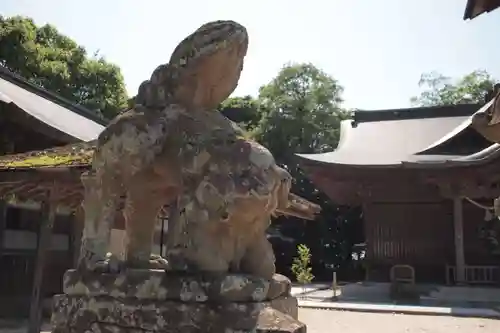 松江神社の狛犬