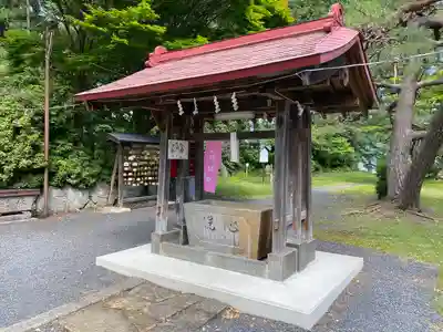 月岡神社の手水舎