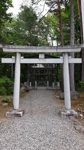 旭川天満宮の鳥居