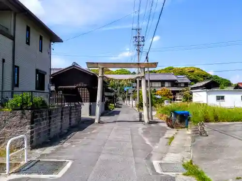 福田寺の鳥居