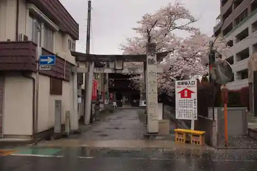 穴切大神社の鳥居