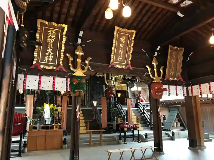 櫛田神社の本殿・本堂