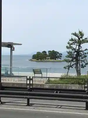 竹生島神社の周辺
