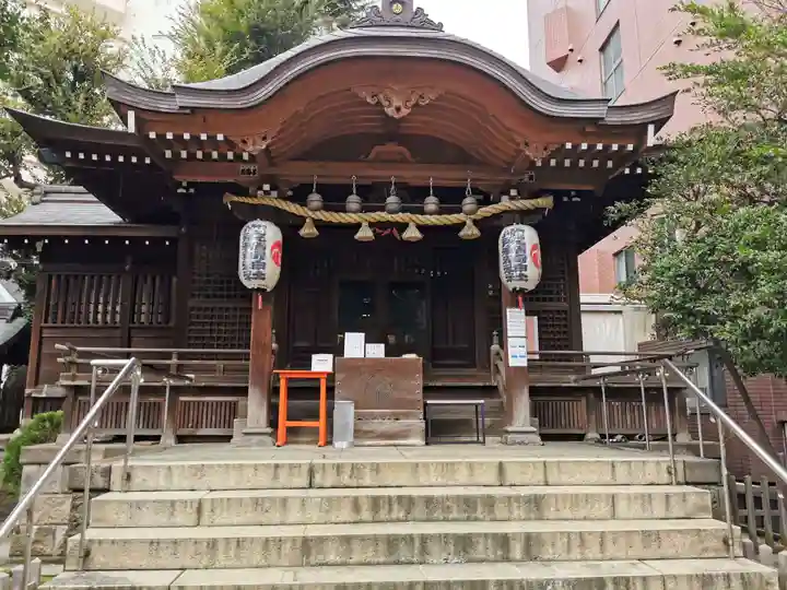 池尻稲荷神社の本殿・本堂