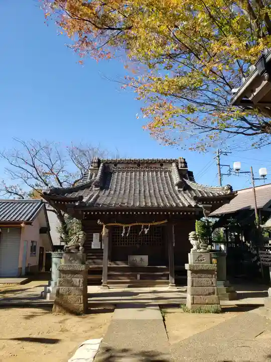 矢切神社の本殿・本堂
