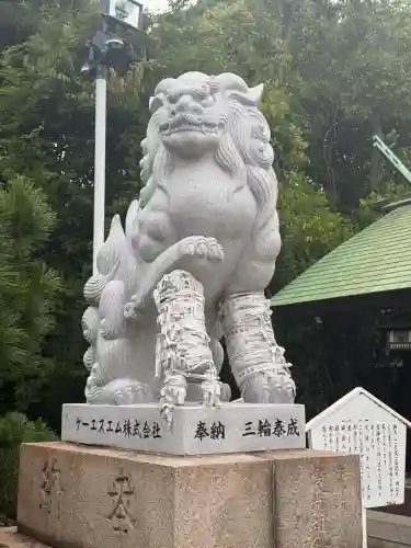 和田神社の狛犬